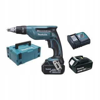 MAKITA Wkrętarka akumulatorowa 18V 2*3AH LI 0-4000 OBR/MIM MAKPAC