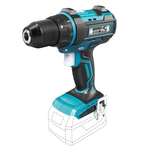 DEDRA Wkrętarka bezszczotkowa 13MM 18V SAS+
