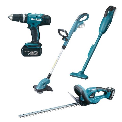 MAKITA Zestaw COMB 18V DUR181+DHP453+DUH253+DCL180 2*3.0AH