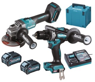 MAKITA Zestaw COMBO 40V XGT DF001G+GA005G 2*4.0AH MAKPAC