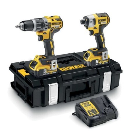 DEWALT Zestaw narzedzi DCD796+DCF887 2*5,0AH
