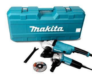 MAKITA Zestaw SZLIFIEREK COMBO GA9020+9558HNR