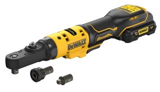 DEWALT Grzechotka udarowa akumulatorowa 1/4'' 3/8'' XR 12V 2*3.0AH