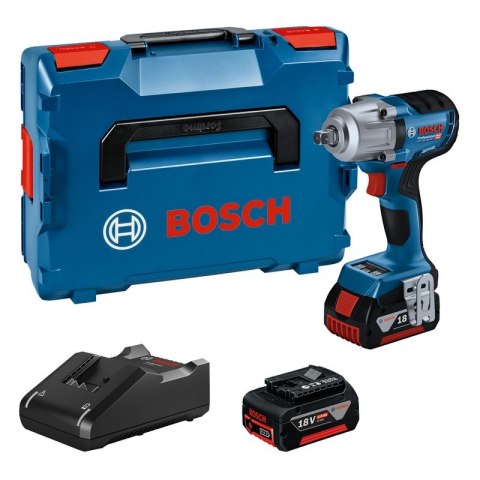 BOSCH Klucz udarowy Akumulatorowy 1/2'' GDS 18V-450PC 2*4.0AH
