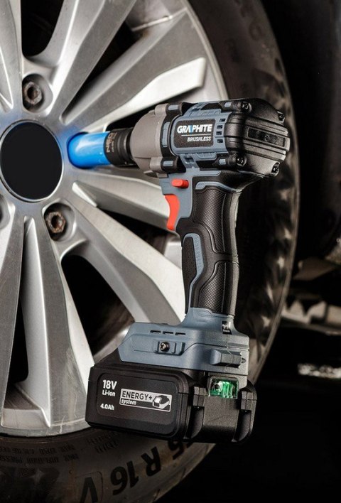 GRAPHITE Klucz udarowy BEZSZCZOTKOWY ENERGY 18V LI-LON BEZ AKUM 450NM