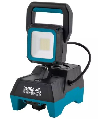 DEDRA Lampa warsztatowa akumulatorowa 1600LM 18V 0*AH SAS+ALL