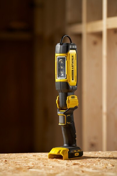 STANLEY Lampa warsztatowa akumulatorowa V20 18V 0*AH