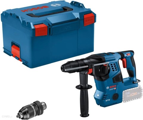 BOSCH Młot udarowo obrotowy - akumulatorowy SDS+ GBH 18V-28 CF 0*AH