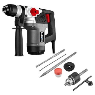 GRAPHITE Młot udarowy obrotowy SDS+ 900W, UDAR 4J WALIZKA