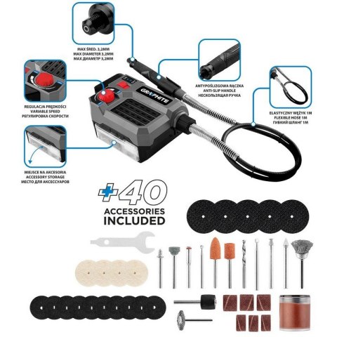 GRAPHITE MULTISzlifierka ENERGY+ 18V BEZ AkumulatorA