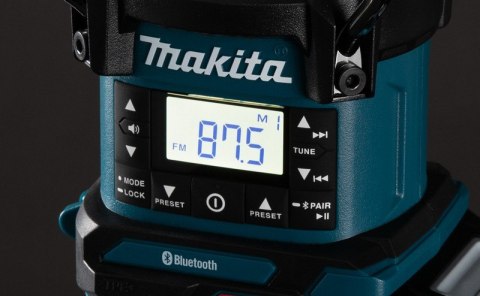 MAKITA Odbiornik Radio wy FM/BT Z LAMPĄ I LATARKĄ XGT