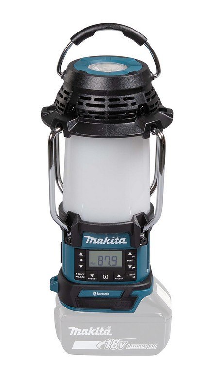 MAKITA Odbiornik Radio wy Z LAMPĄ I LATARKĄ 18V FM BLUETOOTH USB