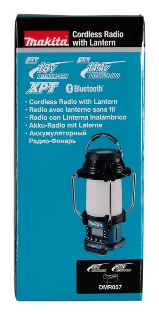 MAKITA Odbiornik Radio wy Z LAMPĄ I LATARKĄ 18V FM BLUETOOTH USB