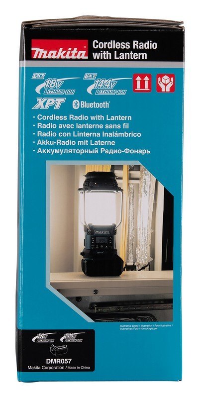 MAKITA Odbiornik Radio wy Z LAMPĄ I LATARKĄ 18V FM BLUETOOTH USB