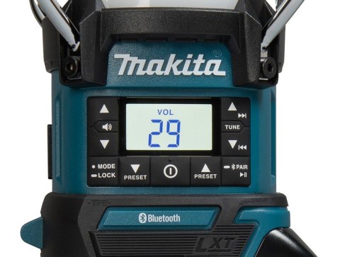 MAKITA Odbiornik Radio wy Z LAMPĄ I LATARKĄ 18V FM BLUETOOTH USB