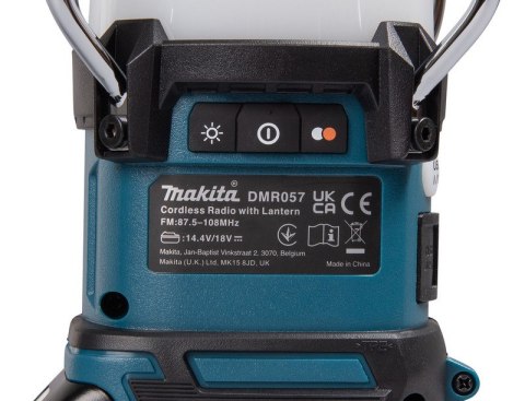MAKITA Odbiornik Radio wy Z LAMPĄ I LATARKĄ 18V FM BLUETOOTH USB