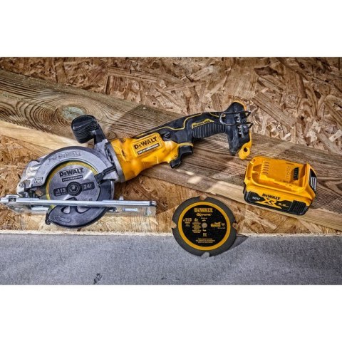 DEWALT Pilarka tarczowa akumulatorowa 115MM XR 18V 0*AH + TSTAK