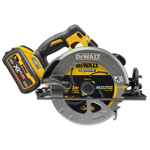 DEWALT Pilarka tarczowa akumulatorowa 190MM XR 54V 2*9.0AH TSTAK