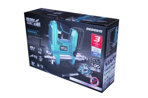 DEDRA Smarownica akumulatorowa 18V 0*AH SAS+ALL