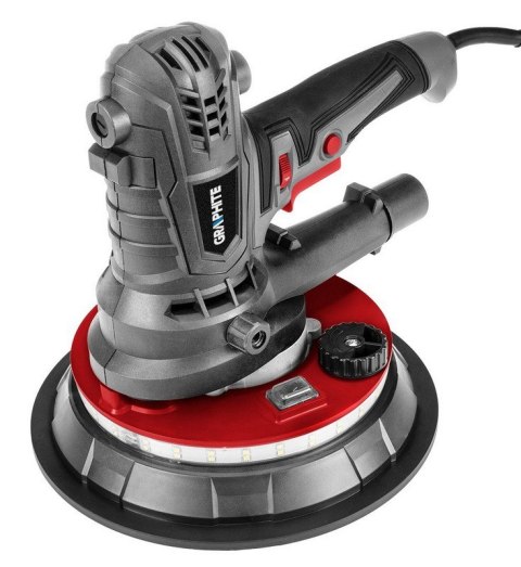GRAPHITE Szlifierka do gipsu 900W, 180 MM, LED KRÓTKA