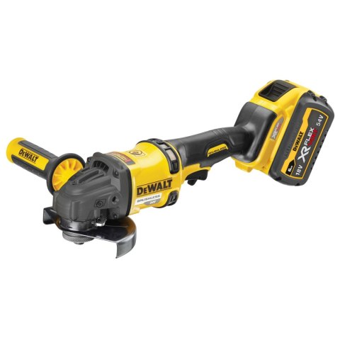 DEWALT Szlifierka kątora akumulatorowa 125 MM FLEXVOLT 54 V 2*6.0AH