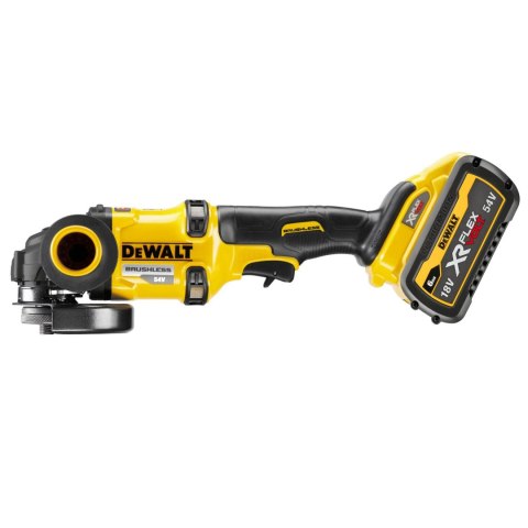 DEWALT Szlifierka kątora akumulatorowa 125 MM FLEXVOLT 54 V 2*6.0AH
