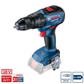 BOSCH Wiertarko-Wkrętarka akumulatorowa udarowa GSB 18V-50 0*AH