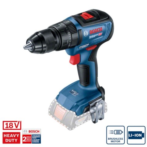 BOSCH Wiertarko-Wkrętarka akumulatorowa udarowa GSB 18V-50 0*AH