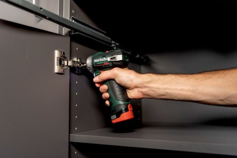 Wiertarko-wkrętarka Metabo PowerMaxx 12V 2x2.0Ah 38Nm