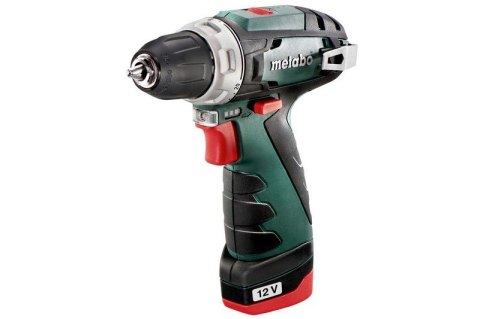 METABO Wiertatko-Wkrętarka akumulatorowa 12V POWERMAXX BS 2*2.0AH