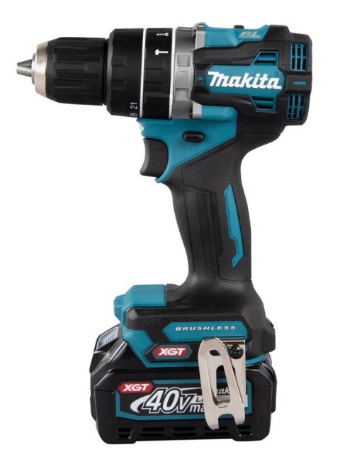 MAKITA Wiertatko-Wkrętarka akumulatorowa udarowa 40V XGT 2*2.0AH