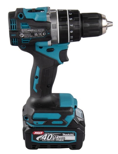 MAKITA Wiertatko-Wkrętarka akumulatorowa udarowa 40V XGT 2*2.0AH