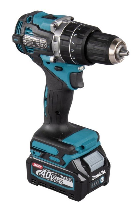 MAKITA Wiertatko-Wkrętarka akumulatorowa udarowa 40V XGT 2*2.0AH