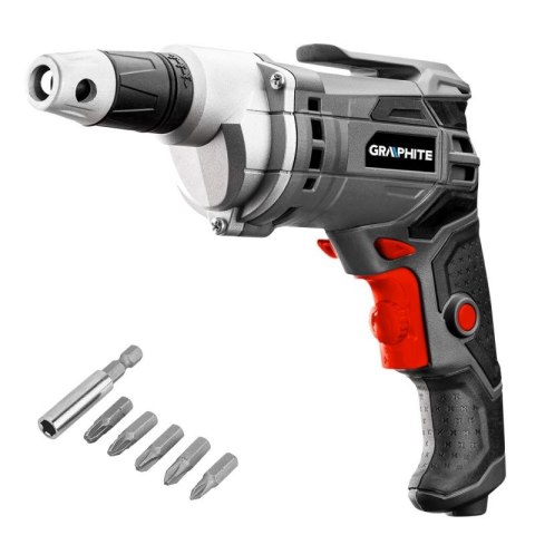 GRAPHITE Wiertarko-Wkrętarka SIECIOWA 520W, WALIZKA