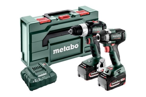 METABO Zestaw COMBO 18V BS 18 LT BL + SSW 18 LT 300 BL 2*5.2AH