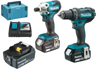 MAKITA Zestaw COMBO LI-LON 18V DTD156+DDF482 3*5.0AH MAKPAC