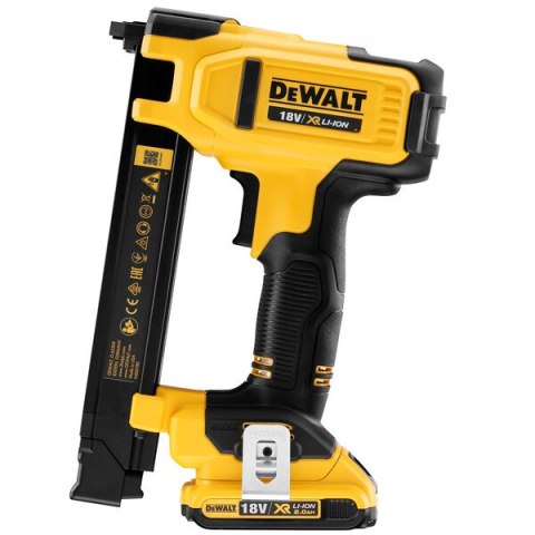 DEWALT Zszywacz Akumulatorowy do PRZEWODÓW 18V XR 2*2.0AH TSTAK