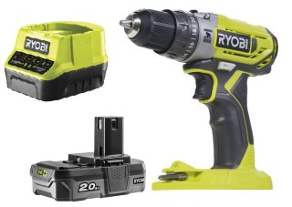 RYOBI akumulatorowa Wiertarko-Wkrętarka udarowaAR. R18PD2-120B 18V 1*2.0AH ONE+