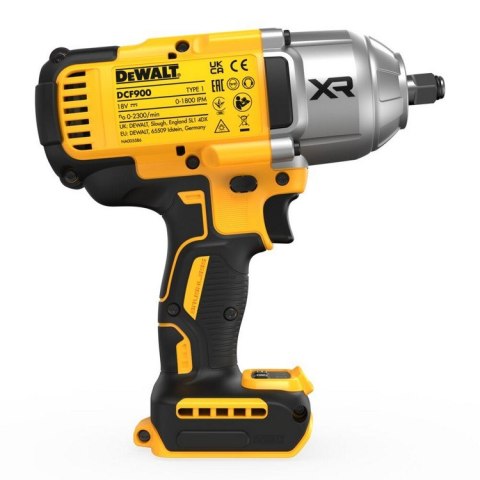 DEWALT Akumulatorowy Klucz udarowy 1/2'' XR 18V 0*AH 1355 NM