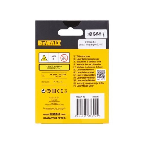 DEWALT Dalmierz laserowy 16M