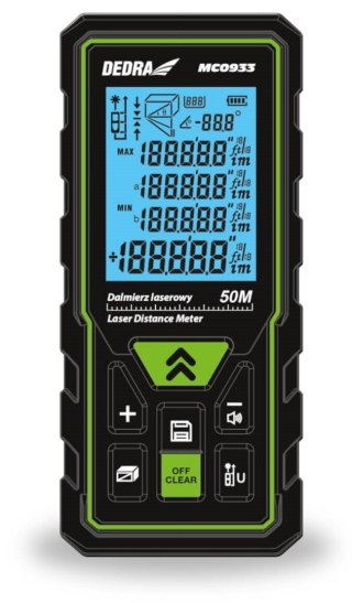 DEDRA Dalmierz laserowy 50M