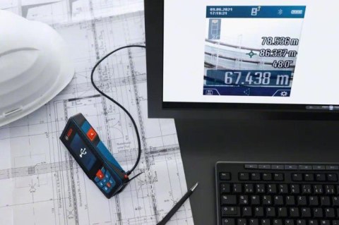 BOSCH Dalmierz laserowy GLM Z KAMERĄ 150-27 C