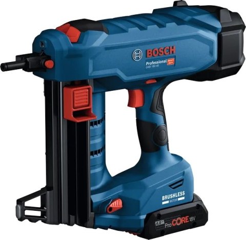 BOSCH Gwoździarka akumulatorowa GNB 18V-40 0*AH XL-BOXX