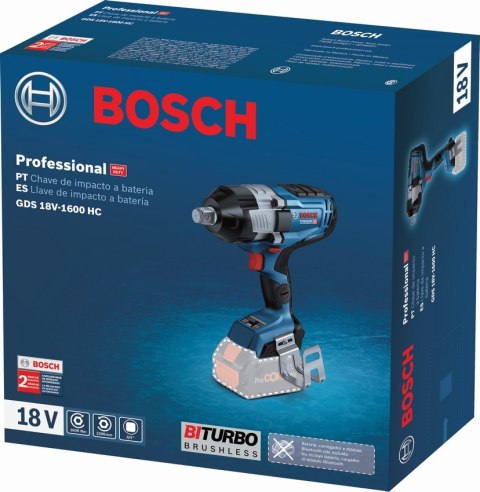 BOSCH Klucz udarowy Akumulatorowy 3/4'' GDS 18V-1600 0*AH