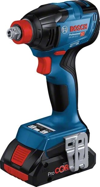BOSCH Klucz udarowy Akumulatorowy GDX 18V-210 C 2*5.0AH L-BOXX
