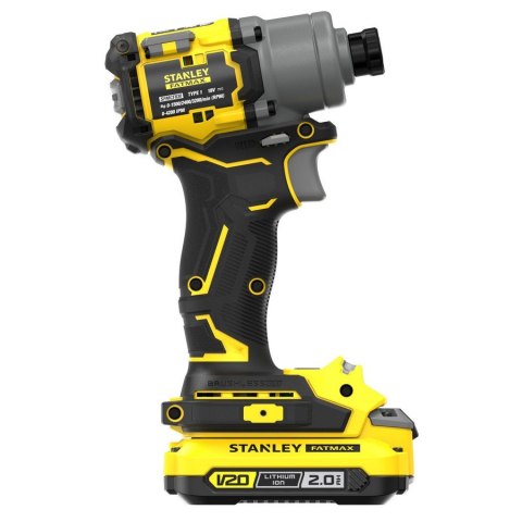 STANLEY Klucz udarowy Akumulatorowy V20 2*2.0AH