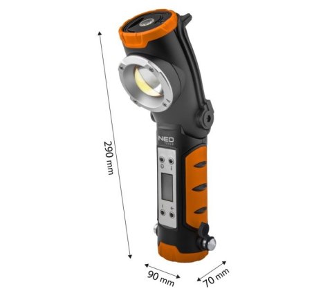 NEO Lampa akumulatorowa 800LM Z KompresorEM