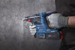 BOSCH Młot udarowo obrotowy - akumulatorowy SDS+ GBH 18V-22X 0*AH