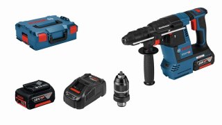 BOSCH Młot udarowy obrotowy GBH 18V-26 F 2.6J 2*5.0AH L-BOXX
