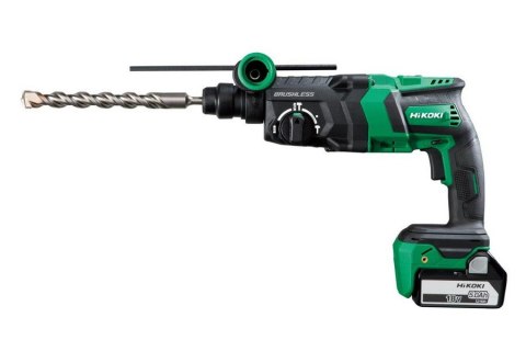 HIKOKI Młotowiertarka akumulatorowa 18V SDS+ 2*5.0AH HITSYSTEM